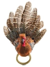 Kim Seybert Gobble Feather Turkey Napkin Ring