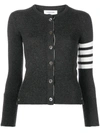 THOM BROWNE 4-BAR STRIPE CARDIGAN