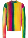 AGR GRADIENT CABLE KNIT JUMPER