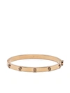 Tory Burch Miller Stud Hinge Bracelet In Gold