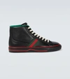 GUCCI TENNIS 1977 HIGH-TOP SNEAKERS,P00583861