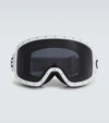 Celine Studded Webbing-trimmed Goggles In White