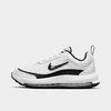 Nike Women's Air Max Ap Casual Shoes In White/white/black