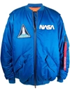 BALENCIAGA MULTI-PATCH NASA BOMBER JACKET