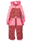 THE MARC JACOBS HOODED CONTRAST PANEL SNOWSUIT