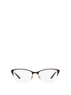 Versace Wayfarer-frame Glasses In Violet / Gold