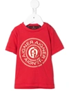 Aigner Logo-print Short-sleeve T-shirt In Red