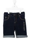 AIGNER EMBROIDERED-LOGO SHORTS