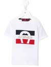 AIGNER LOGO-EMBROIDERED SHORT-SLEEVE T-SHIRT