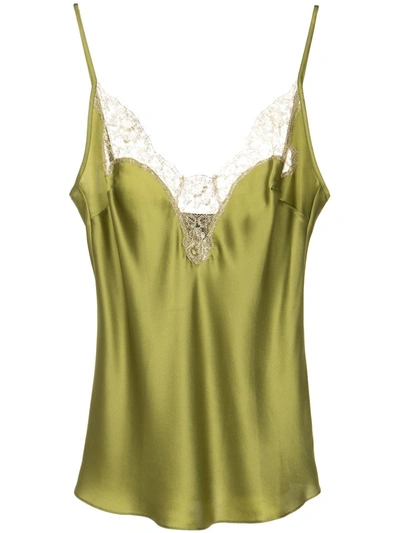 Gilda & Pearl Golden Hour Camisole In Green