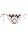 Eres Orge Printed Bikini Briefs In Neutrals