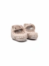 Mou Eskimo Metallic-effect Boots In Grey