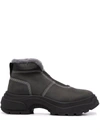 Maison Margiela Chunky-sole Ankle Boots In Black
