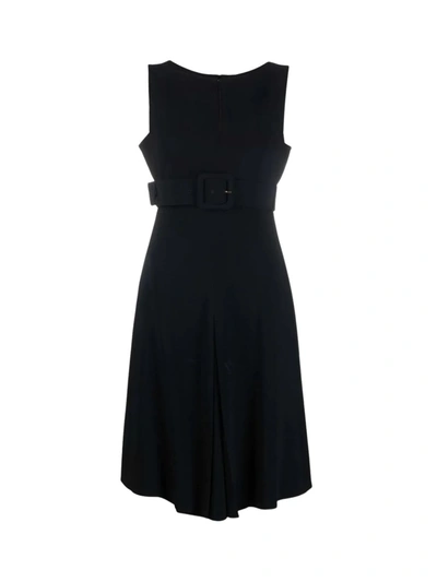 Versace Women's  Black Silk Dress