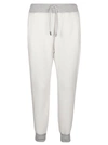 Dsquared2 Cotton Jersey Jogging Pants In M Grey Melange