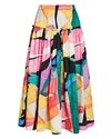 Mara Hoffman Women's Alejandra Printed Organic Cotton Midi Skirt In Multi