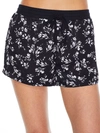 Bare Necessities Rise And Shine Satin Shorts In Wild Flower