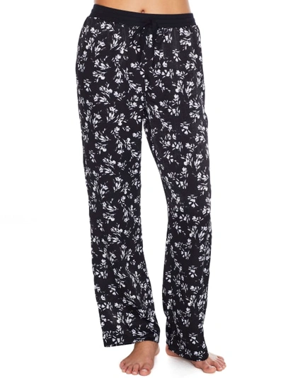 Bare Necessities Rise And Shine Satin Pants In Wild Flower