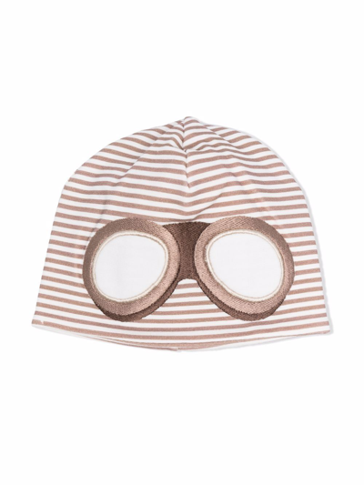 Le Bebé Enfant Babies' Striped Knit Hat In 中性色