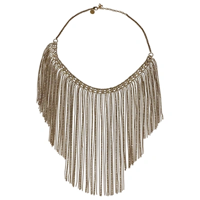 Pre-owned Elisabetta Franchi Necklace In Gold