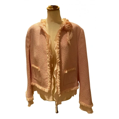 Pre-owned Escada Jacket In Pink