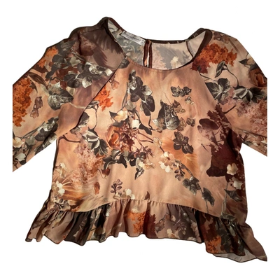 Pre-owned Rinascimento Blouse In Brown