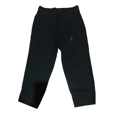 Pre-owned Jordan Trousers In Black
