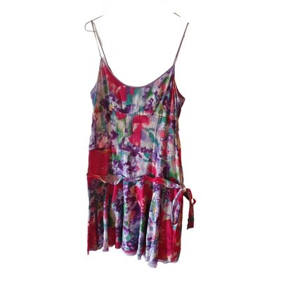 Pre-owned Ferragamo Mid-length Dress In Multicolour