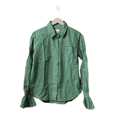 Pre-owned Burberry Shirt In Green