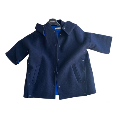 Pre-owned Stella Mccartney Wool Jacket In Blue