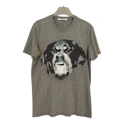 Pre-owned Givenchy T-shirt In Grey
