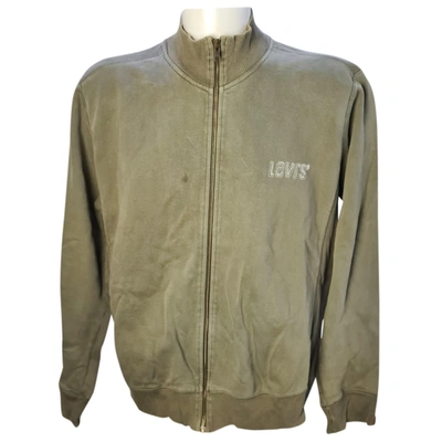 Pre-owned Levi's Sweatshirt In Green