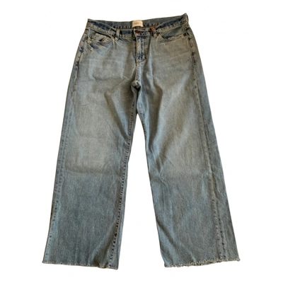 Pre-owned Simon Miller Jeans In Blue