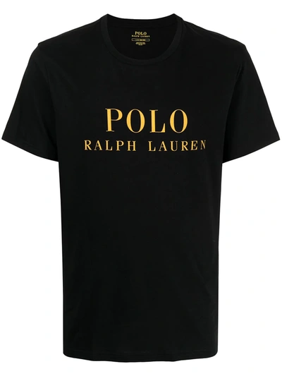 Polo Ralph Lauren Tartan Check Print Pyjama Set In Black