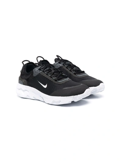 Nike Teen React Live Low-top Sneakers In Black