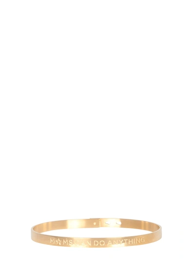 Label K Rigid Bracelet In Gold