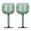 R+D.LAB GREEN VELASCA CALICE GLASSES