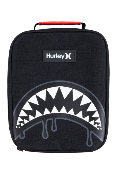 Hurley Kids' Shark Bite Lunch Bag In Black