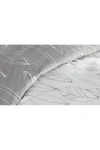 Southshore Fine Linens Luxury Premium Oversized Comforter Sets In Modern Foliage Grey