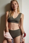 Anthropologie By  Seamless Hipster Briefs In Green