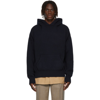 FEAR OF GOD NAVY KNIT HOODIE