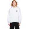 Off-white Arrows-motif Long-sleeve Hoodie In White/multi