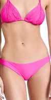 Pq Swim Isla Full Bikini Bottoms In Hot Pink