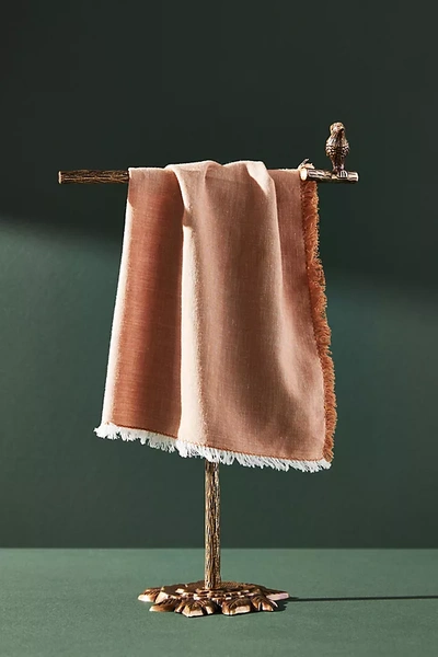 Anthropologie Everlee Towel Stand In Brown
