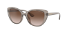 Armani Exchange Woman Sunglasses Ax4111su In Gradient Brown