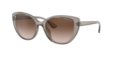 Armani Exchange Woman Sunglasses Ax4111su In Gradient Brown