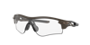 Oakley Men's Low Bridge Fit Sunglasses, Oo9206 Radarlock Path 38 In Clear To Black Iridium Photochromic