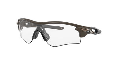 Oakley Men's Low Bridge Fit Sunglasses, Oo9206 Radarlock Path 38 In Clear To Black Iridium Photochromic