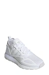 Adidas Originals Zx 2k Boost Sneaker In White/ White/ Grey