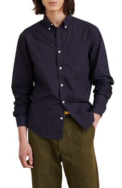 Alex Mill Standard Button-down Shirt In Dark Navy